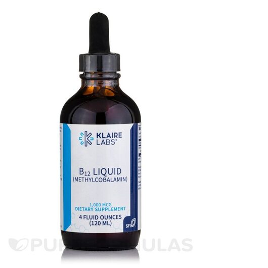 Основне фото товара Liquid Vitamin B12 1 mg Methylcobalamin, Метилкобаламін B12, 120 