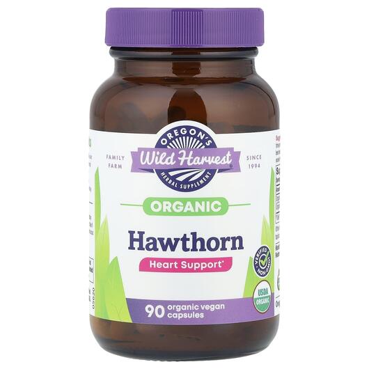 Основне фото товара Oregon's Wild Harvest, Hawthorn, Глід, 90 капсул