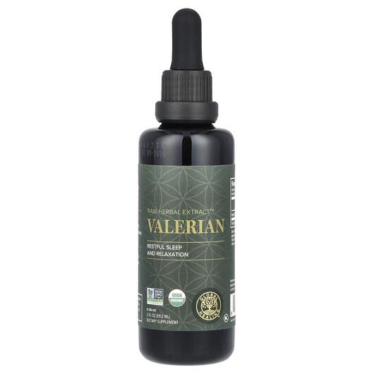 Основне фото товара Global Healing, Raw Herbal Extract Valerian, Валеріана, 59.2 мл