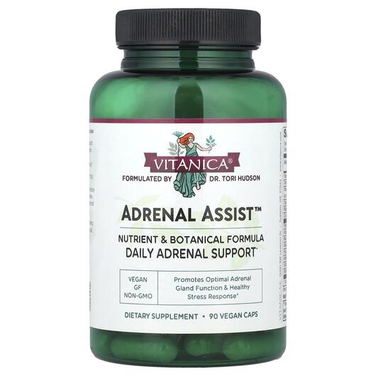 Основне фото товара Adrenal Assist Adrenal Support, Підтримка наднирників, 90 капсул