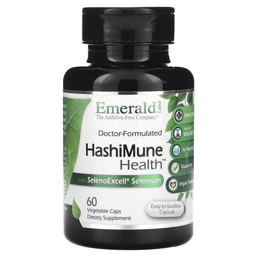 Основне фото товара HashiMune Health with SelenoExcell Selenium, Селен, 60 капсул