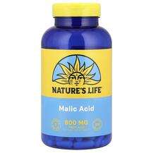 Яблучна кислота Malic Acid 800 mg Natures Life