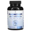 Фото товару Magnesium Zinc & Vitamin D3, Кальцій Магній Цинк та D3, 120 к
