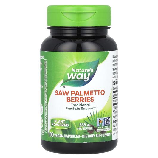Основне фото товара Saw Palmetto Berries 585 mg, Со Пальметто, 100 капсул