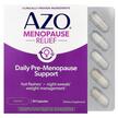 Фото товару Azo, Menopause Relief, Підтримка менопаузи, 30 капсул