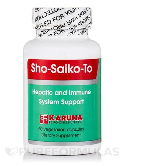 Основне фото товара Karuna Health, Sho-Saiko-To, Засіб від паразитів, 60 капсул