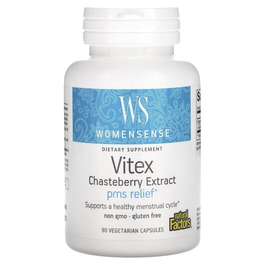 Основне фото товара Womensense Vitex Chasteberry Extract, Авраамове дерево, 90 капсул