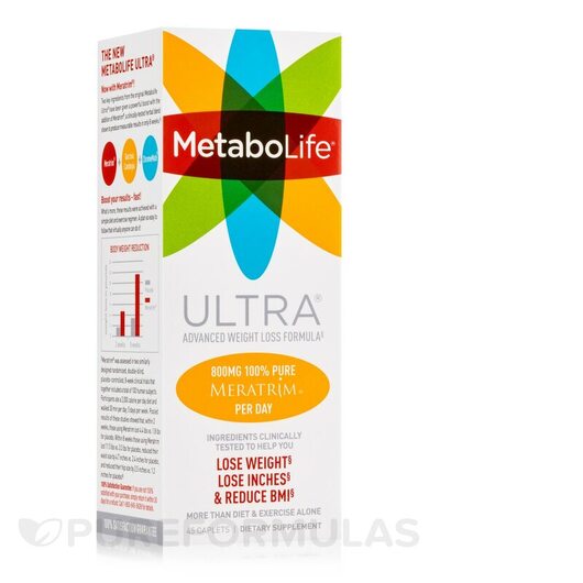 Основное фото товара MetaboLife, Жиросжигатели, Metabolife Ultra, 45 таблеток
