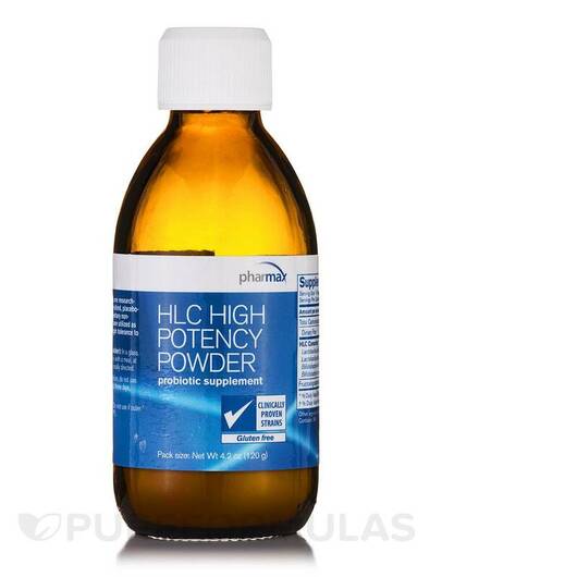 Основне фото товара Pharmax, HLC High Potency Powder, Підтримка кишківника, 120 г