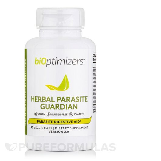 Основне фото товара BiOptimizers, Herbal Parasite Guardian, Трави, 90 капсул
