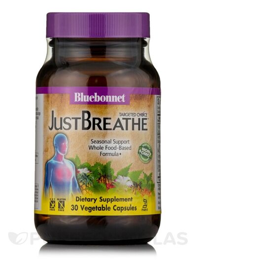 Основне фото товара Targeted Choice Just Breathe, Підтримка органів дихання, 30 капсу