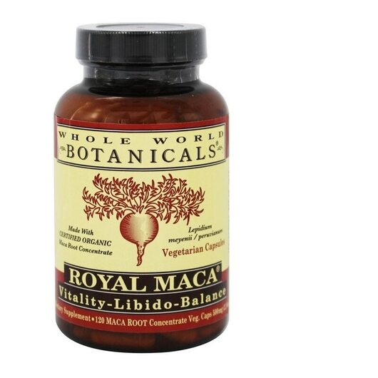 Основне фото товара Royal Maca Vitality-Libido-Balance, Мака, 120 капсул