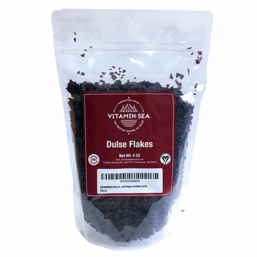 Основне фото товара Vitamin Sea, Dulse Flakes, Водорості Дульсе, 114 г
