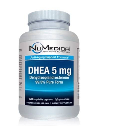 Основное фото товара NuMedica, Дегидроэпиандростерон, DHEA 5 mg, 120 капсул