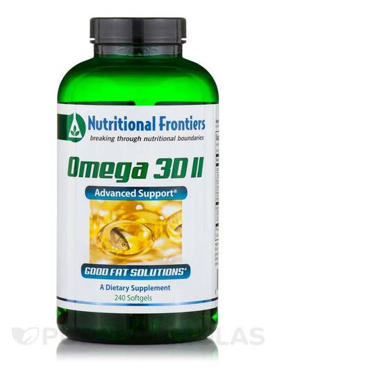 Основне фото товара Omega 3D II Natural Lemon, Омега 3, 240 капсул