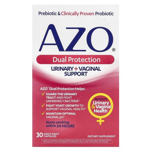 Основне фото товара Dual Protection Urinary + Vaginal, Підтримка сечового міхура, 30 