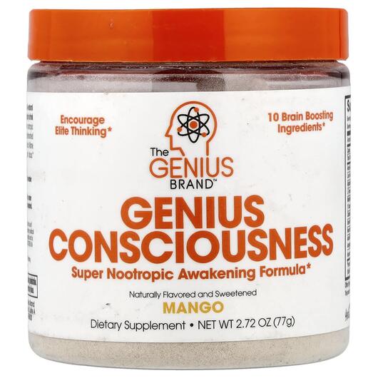 Основне фото товара Genius Consciousness Mango, Підтримка мозку, 77 г