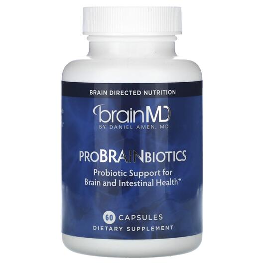 Основне фото товара BrainMD, ProBrainBiotics, Підтримка мозку, 60 капсул