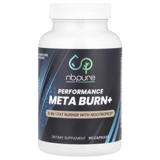 Основне фото товара NB Pure, Performance Meta Burn+, Жироспалювачі, 90 капсул