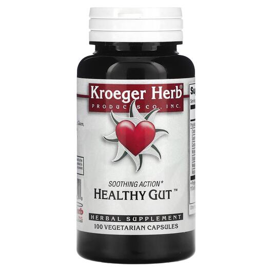 Основне фото товара Kroeger Herb, Healthy Gut, Підтримка кишківника, 100 капсул