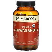 Organic Ashwagandha Ашваганда Dr. Mercola 180 капсул Organic Ashwagandha Ашваганда Dr. Mercola 180 капсул