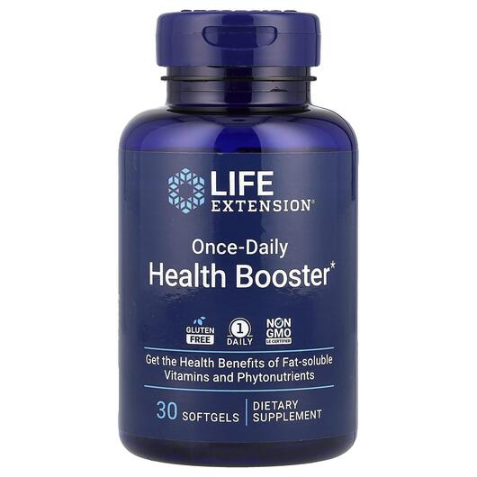 Основне фото товара Life Extension, Health Booster, Підтримка імунітету, 30 капсул