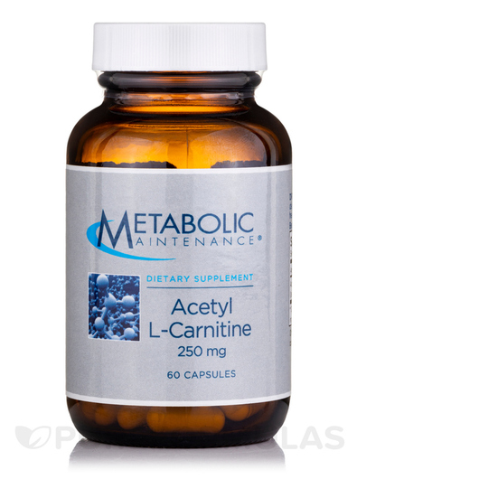 Основне фото товара Acetyl-L-Carnitine 250 mg, Ацетилкарнітин, 60 капсул