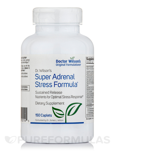 Основне фото товара Super Adrenal Stress Formula, Підтримка наднирників, 150 таблеток