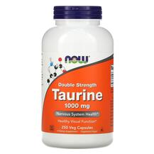 Double Strength Taurine 1000 mg Таурин NOW