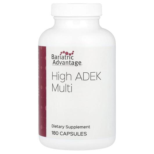 Основне фото товара Bariatric Advantage, High ADEK Multi, Мультивітаміни, 180 капсул