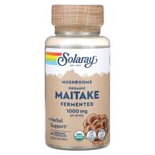 Organic Fermented Maitake Mushrooms 1000 mg Грибы
