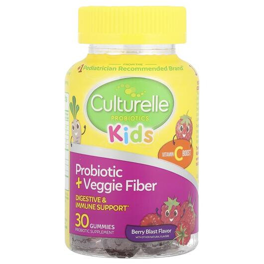 Основне фото товара Kids Probiotic Gummies, Пробіотики для дітей, 40 Once Daily Gummi