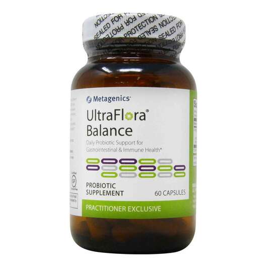 Основне фото товара Metagenics, UltraFlora Balance, Пробіотики, 60 капсул