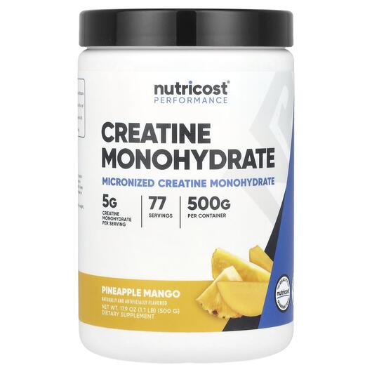 Основне фото товара Performance Creatine Monohydrate Pineapple Mango, Креатин, 500 г