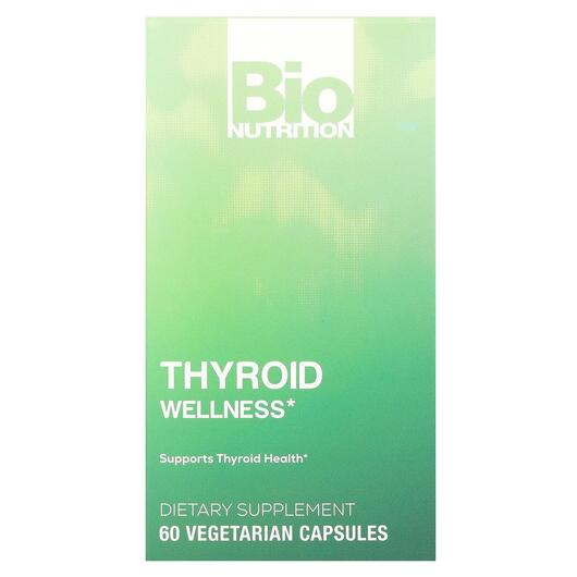 Основне фото товара Thyroid Wellness, Підтримка щитоподібної залози, 60 капсул