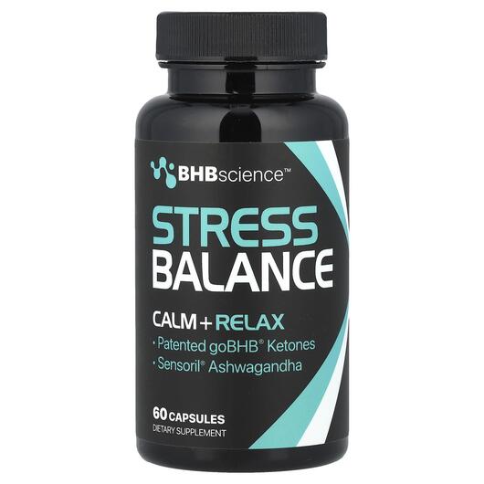 Основне фото товара BHB Science Stress Balance, Підтримка стресу, 60 капсул