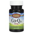 Carlson, CoQ10 50 mg, Коензим CoQ10, 30 капсул