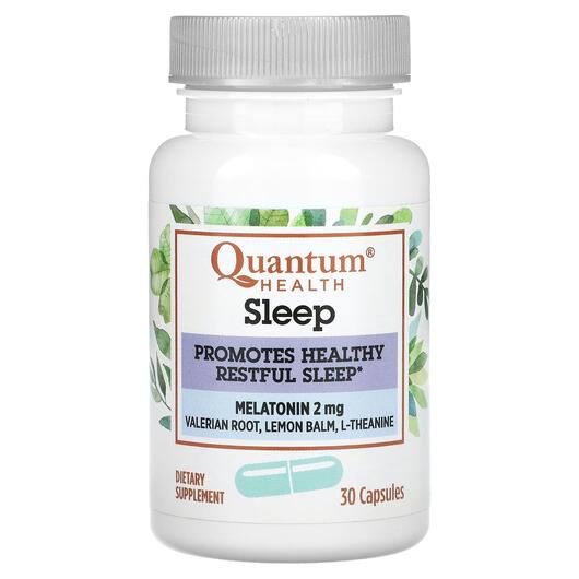 Основне фото товара Quantum Health, Sleep Melatonin, Мелатонін, 30 капсул