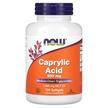 NOW, Caprylic Acid 600 mg, Каприлова кислота 600 мг, 100 капсул