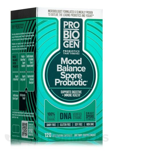 Основне фото товара Mood Balance Spore Probiotic, Підтримка стресу, 120 капсул