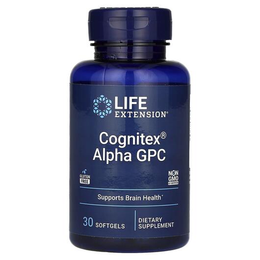 Основне фото товара Cognitex Basics, Підтримка здоров'я мозку, 30 капсул