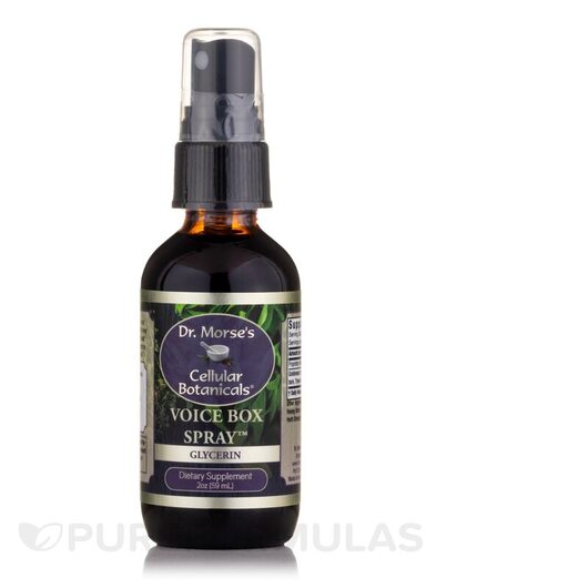 Основне фото товара Doctor Morse's, Voice Box Spray Glycerin, Кокосова олія, 60 