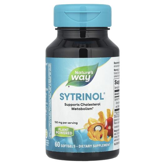 Основне фото товара Nature's Way, Sytrinol Cholesterol Control, Ситрінол, 60 кап