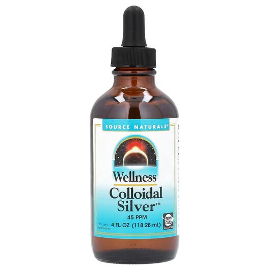 Основне фото товара Wellness Colloidal Silver 45 PPM, Колоїдне срібло, 118.28 мл