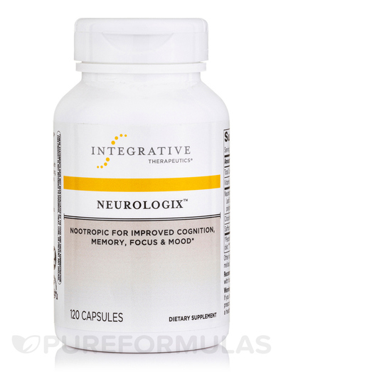 Основне фото товара Integrative Therapeutics, Neurologix, Підтримка мозку, 120 капсул