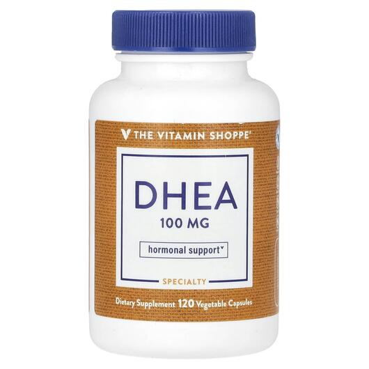 Основне фото товара TheVitaminShoppe, DHEA 100 mg, Дегідроепіандростерон, 120 капсул