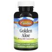 Фото товару Carlson, Golden Aloe 100 mg, Алое вера, 60 капсул