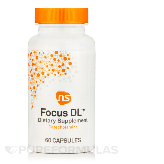 Основне фото товара NeuroScience, Focus DL, Підтримка мозку, 60 капсул