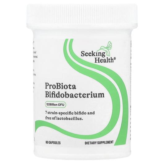 Основне фото товара Seeking Health, ProBiota Bifido, Біфідобактерії, 60 капсул