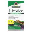 Licorice 450 mg 90 Vegetarian, Солодка 450 мг, 90 капсул
